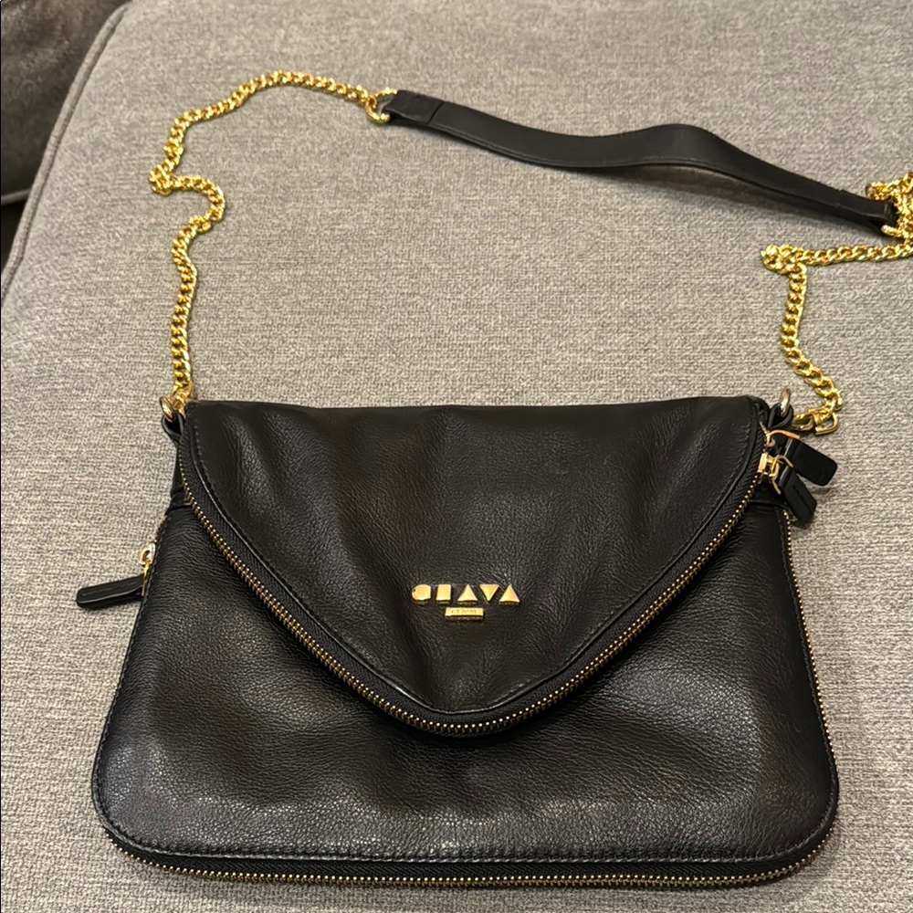 Clava Black Crossbody Bag